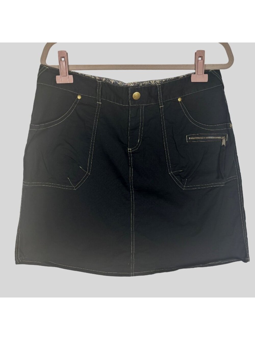 ✨3/$30 Athleta 14 Black Skort Skirt Athletic Outdoors Camping Hiking Athleisure